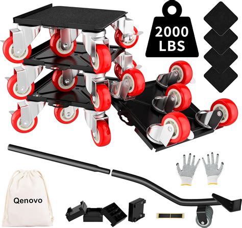 Amazon.com: Furniture Dolly 5 Wheels Heavy Duty, Furniture Movers with ...
