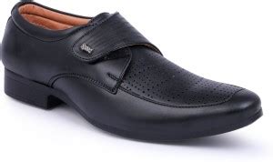 Foot Print black formal shoes Slip On For Men - Buy Foot Print black ...