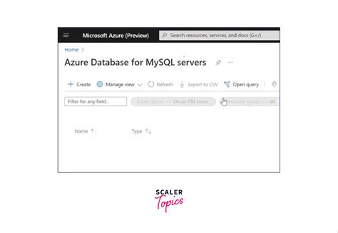 Image result for Create MySQL DB in Azure