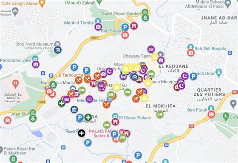 Fez Tourist Map – The Historian Traveller