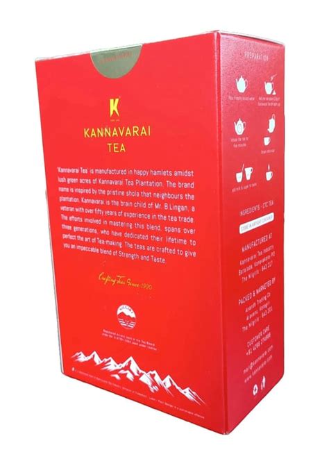 Ooty Kannavarai Gold Dust CTC Tea Powder - Authentic Nilgiri Tea from ...