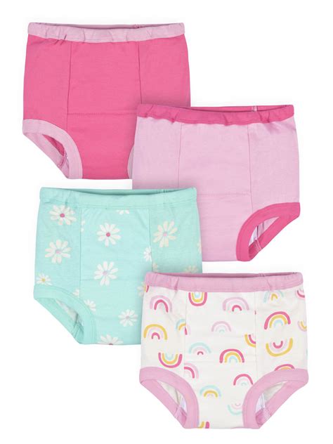 Gerber Toddler Neutral Training Pants, 4-Pack, Sizes 2T-3T - Walmart.com