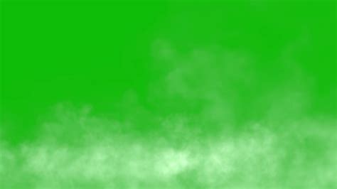 Visual effects, VFX, ground thick fog on green screen 3D animation ...