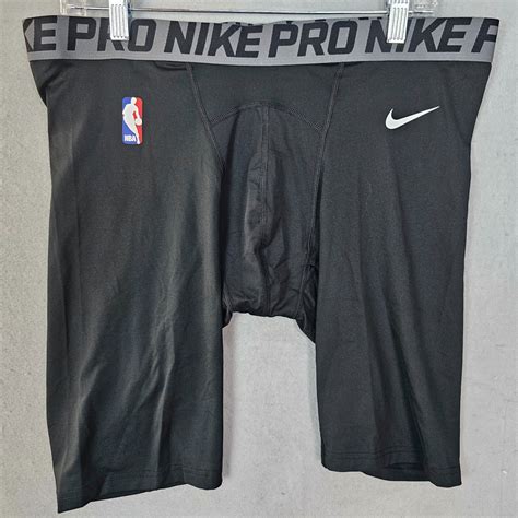 Nike Pro NBA Compression Shorts Mens 3XL Black Dri-Fit Basketball ...