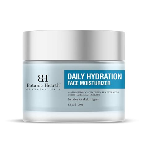 Botanic Hearth Daily Hydration Moisturizer for Face with Hyaluronic ...