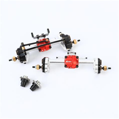 Amazon.com: RCAWD SCX24 & AX24 Brass Diff Portal Axles Set & 50% Speed Increase Weights Upgrade ...