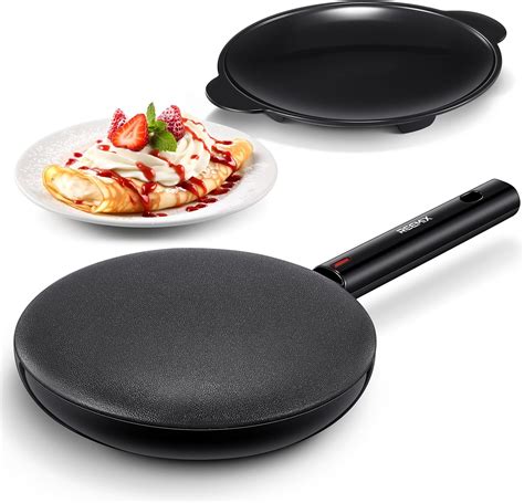 Amazon.com: Baker's Friend Instant Crepe Maker with Handle, Electric ...