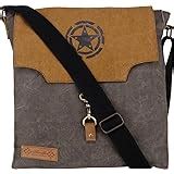 The House Of Tara 100% Cotton Canvas Messenger bag in Distress Finish ...