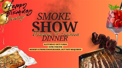 Smokeshow Dinner: Heritage Kitchen Brisket & Smoked Salmon Special ...