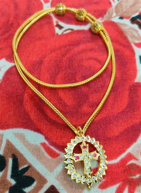 24 Inch Mugappu Impon Christian Dollar Chain | Firsthub