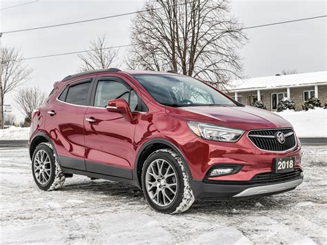 2018 Buick Encore SPORT TOURING Winter_berry_red, ECOTEC TURBO 1.4L ...