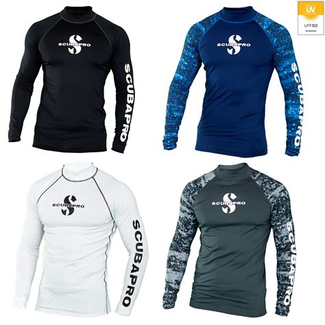 Scubapro UPF 50 Long Sleeve Rash Guards - Diver Dan's