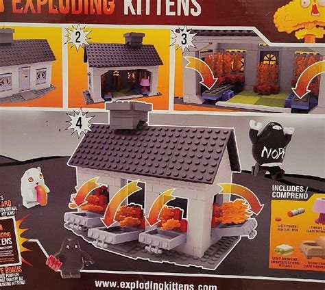 Exploding Kittens LEGO 的图像结果