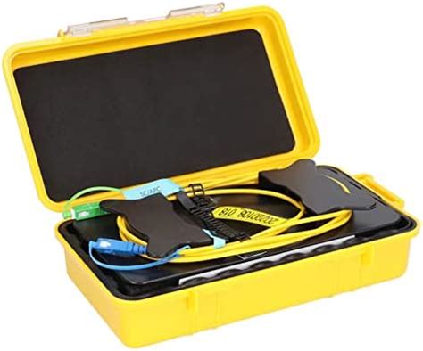 Adium OTDR Cable Box, Single Mode Low Loss Fiber Test Extension Cord ...