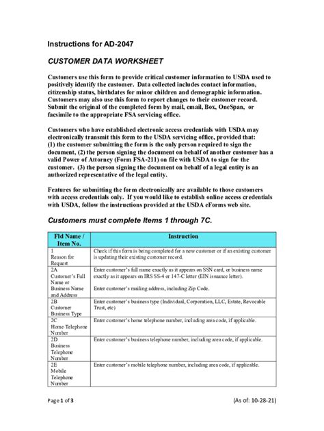 Fillable Online forms sc egov usda www.templateroller ...