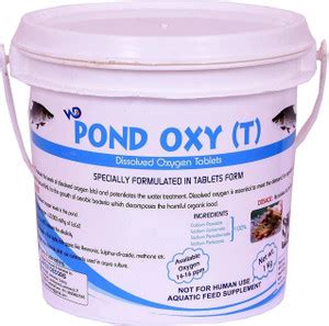 Pond Oxy (T) Dissolved Oxygen Tablets. Specially Formulated in Tablets ...