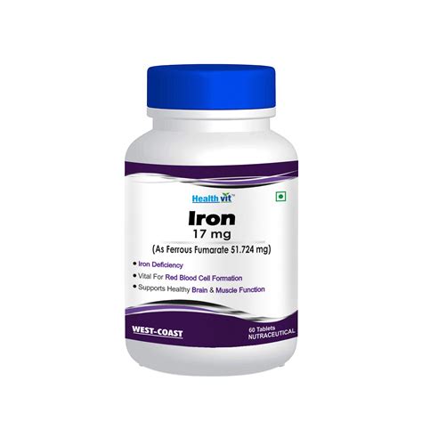Buy Healthvit Iron Supplement Capsules - Boost Hemoglobin – The Better Home