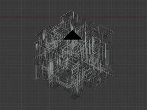 Model Matrix Layered Cube Python 的图像结果