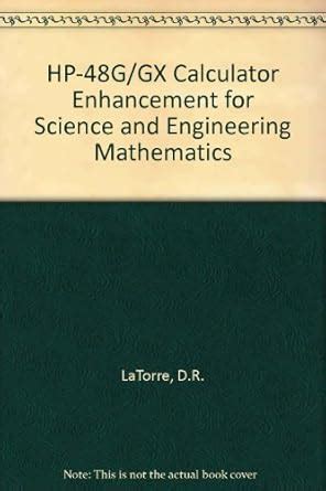 Buy HP-48G/GX Calculator Enhancement for Science and Engineering ...