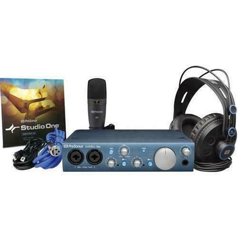 PreSonus AUDIOBOXITWOSTUDIO Studio Recording Kit India | Ubuy