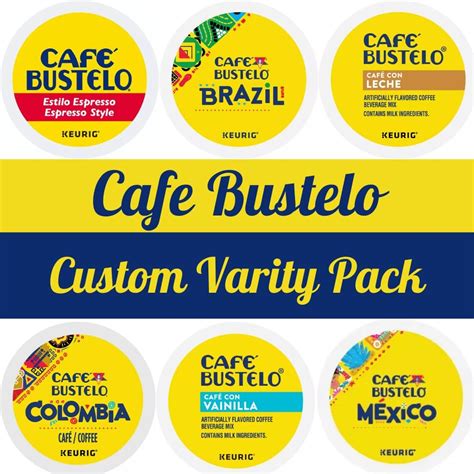 Amazon.com: Cafe Bustelo K-cups Variety Pack Sampler Includes Espresso ...