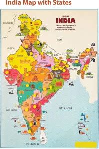 Saunidh Wooden Indian Map Puzzles Bharat ka naksha with 19 Knobs ...
