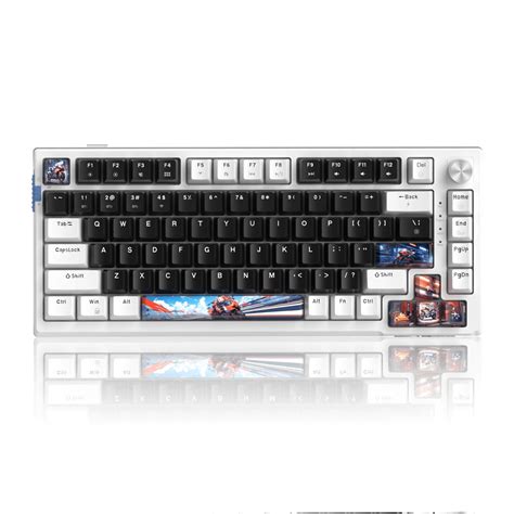Teclado Gamer Mecânico Wireless 75% MageGee SKY81 com Vedação, Teclas ...