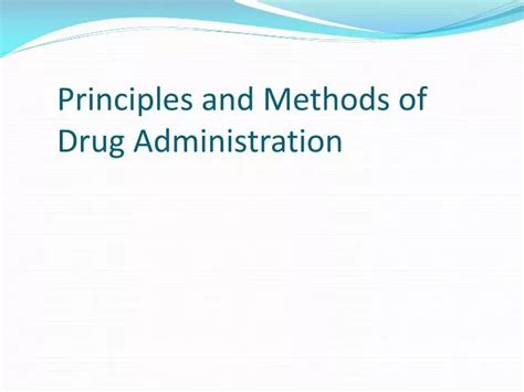 Image result for Drug Administration Methods