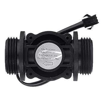 Taidacent FS400A G1 DN25 1 Inch Water Flow Sensor Tube Pulse Flowmeter ...