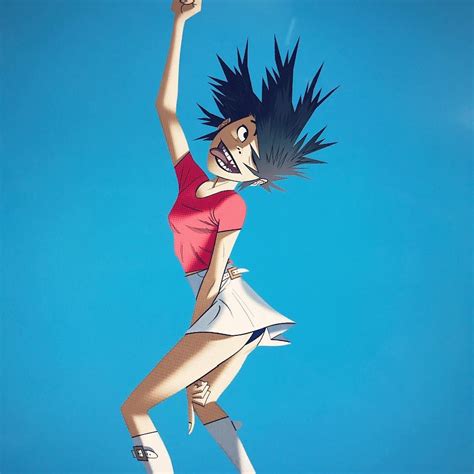 Noodle | Gorillaz phase 4 | Gorillaz | Pinterest | Gorillaz, Noodle and ...