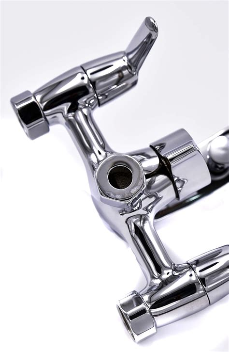 Kerovit Joy KB1511018 Brass 3 in 1 Wall Mixer with Flange (Silver ...