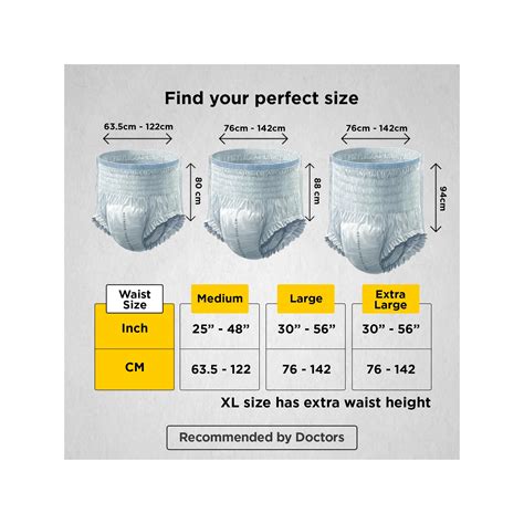 Friends Classic Adult Diapers Pant Style Medium - Cureka