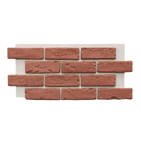 GenStone Brick 1.98-sq ft Classic Brick Faux Stone Veneer EACQP at ...