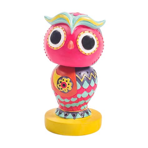 Classic Chumbak Owl Bobble Head Pink : Amazon.in: Toys & Games