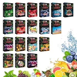 Herbal Shisha Flavours Nicotine Free Hookah Flavours - 18 Exotic Blends ...