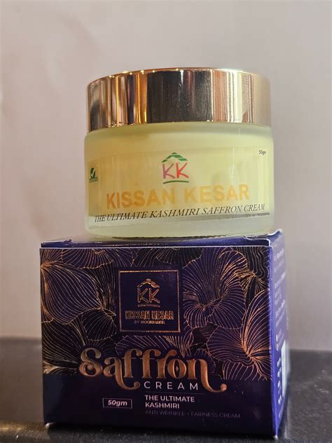 The Saffron Glow(Saffron face cream)-Kissan kesar – Kissan Kesar