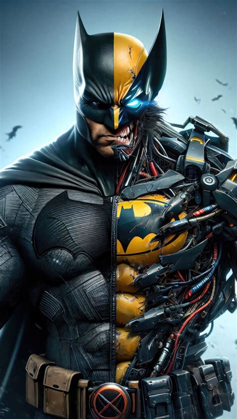 Fondos De Pantalla 3d Batman Wolverine Wolverine Download Free 3D