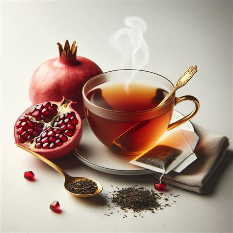 How to Make Pomegranate Green Tea in 4 Steps - Bloom's Tea