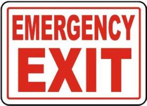 Paper Plane Design Emergency Exit Emergency Sign Price in India - Buy ...