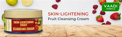 Vaadi Herbals Skin Lightening Fruit Cleansing Cream, 50g : Amazon.in ...