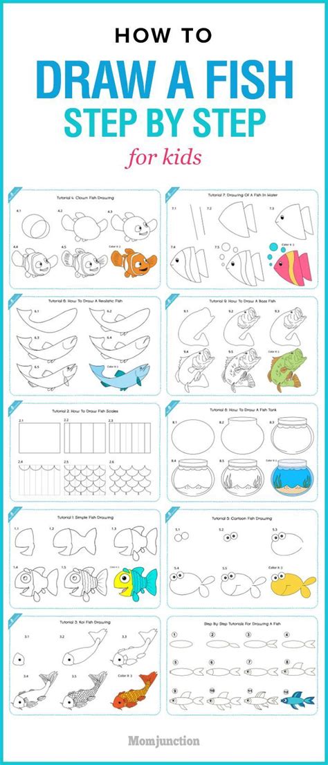 Image result for Fish Drawing Tutorial