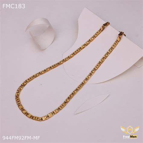Freemen Beautiful C Nawabi TBO chain for Men - FMC183 – Freemen®