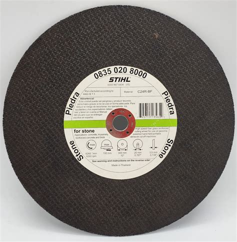 OEM Stihl 0835-020-8000 12" Cut Off Saw Blade Pack of 9 | eBay