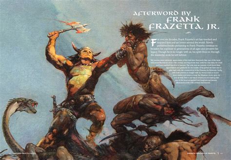 Fan Clubs & Zines THE MAGIC OF FRANK FRAZETTA 2 issues and ONE FRAZETTA ...