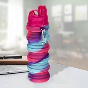 Kuber Industries Silicone Water Bottle - Expandable, Folding for School ...