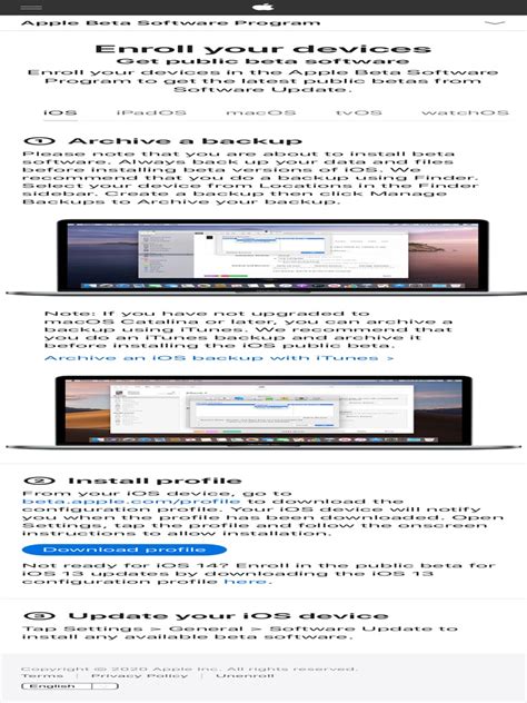 Apple Beta Program 的图像结果