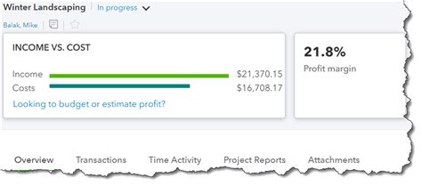 Image result for Using Projects in QuickBooks Online