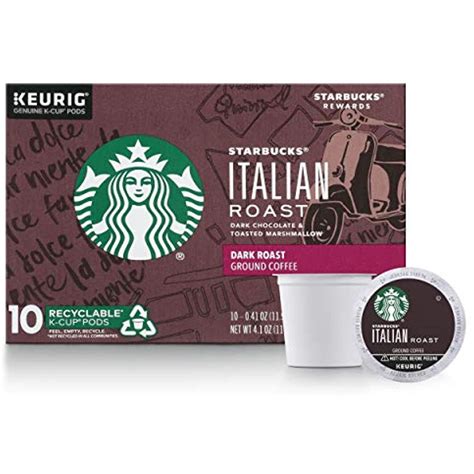 Buy Starbucks Dark Roast K-Cup Coffee Pods — Italian Roast For Keurig ...
