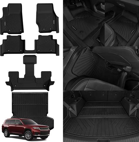 Amazon.com: Naibeve Floor Mats for 2021-2023 2024 2025 Jeep Grand ...