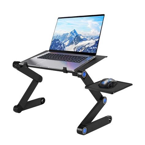 U Kiss Laptop Stand Portable Laptop Desk Adjustable Rotating 360 ...